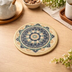 Alternative view of Tapis de table sous plat rond décoratif 2PCS FIRLA 20cm
