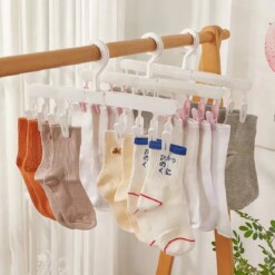 Pinces à linge avec support pliable 8PCS