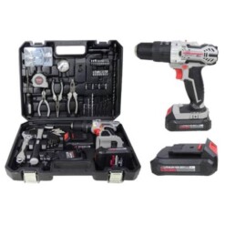 Alternative view of Caisse à outils CROWN 50PCS avec visseuse 20V CT21102H