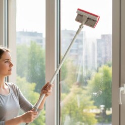 Alternative view of Balai frottoir vitre à tête rotatif FIRLA