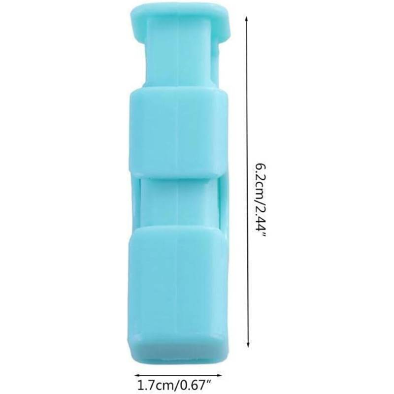 Lot de 12 Pinces de stockage aliments colorés – Image 4