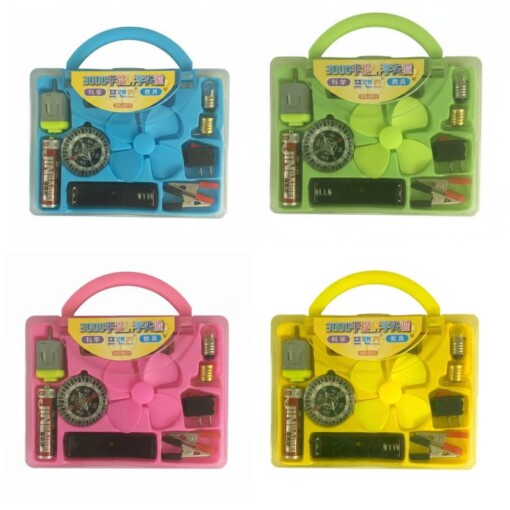 Kit d'apprentissage circuit électrique avec boussole 10PCS