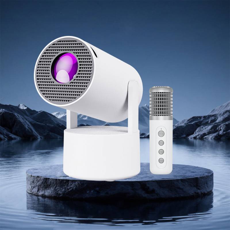 Mini Projector Karaoke Portable rotatif 1080P – Image 6