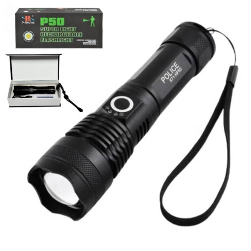 Lampe de poche rechargeable P50 6800mAh