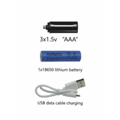 Alternative view of Lampe de poche rechargeable P50 6800mAh