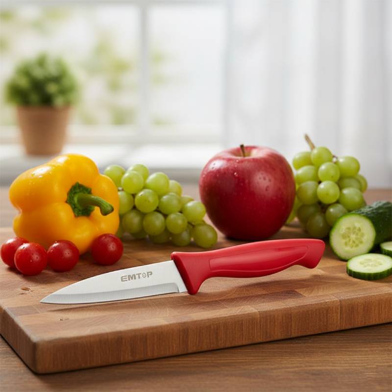 Couteau légumes et fruits 3.5" 86mm EMTOP – Image 2