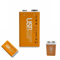 Pile rechargeable TYPE-C 9V 500mAh