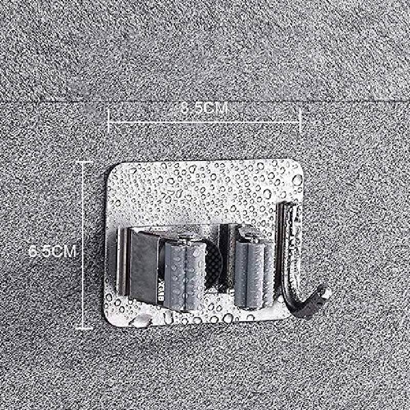 Support balai adhésif avec crochet inox FIRLA – Image 3