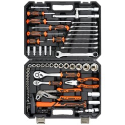 Alternative view of Caisse à outils multifonction KINGQUEEN 76 pièces