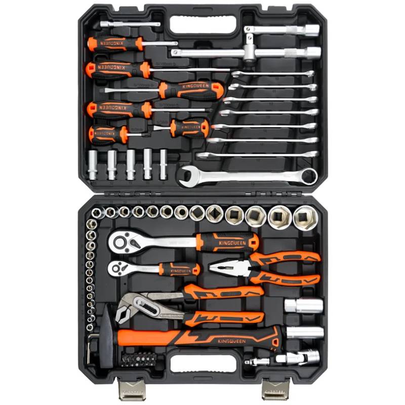 Caisse à outils multifonction KINGQUEEN 76 pièces – Image 2