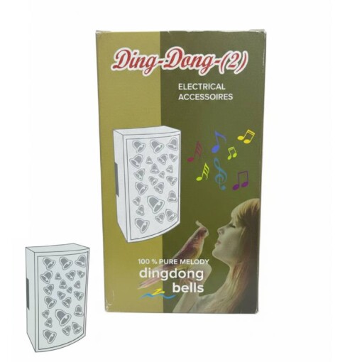 Sonnette de porte électrique DINGDONG