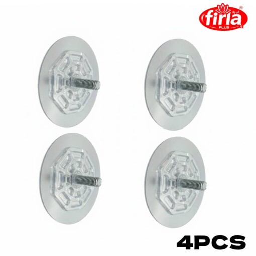 Crochets vis adhésifs mural FIRLA 4PCS