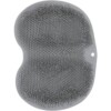 Tapis de douche pour les pieds et coussin de lavage du dos avec ventouses