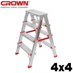 Escabeau 4x4 en Aluminium CROWN