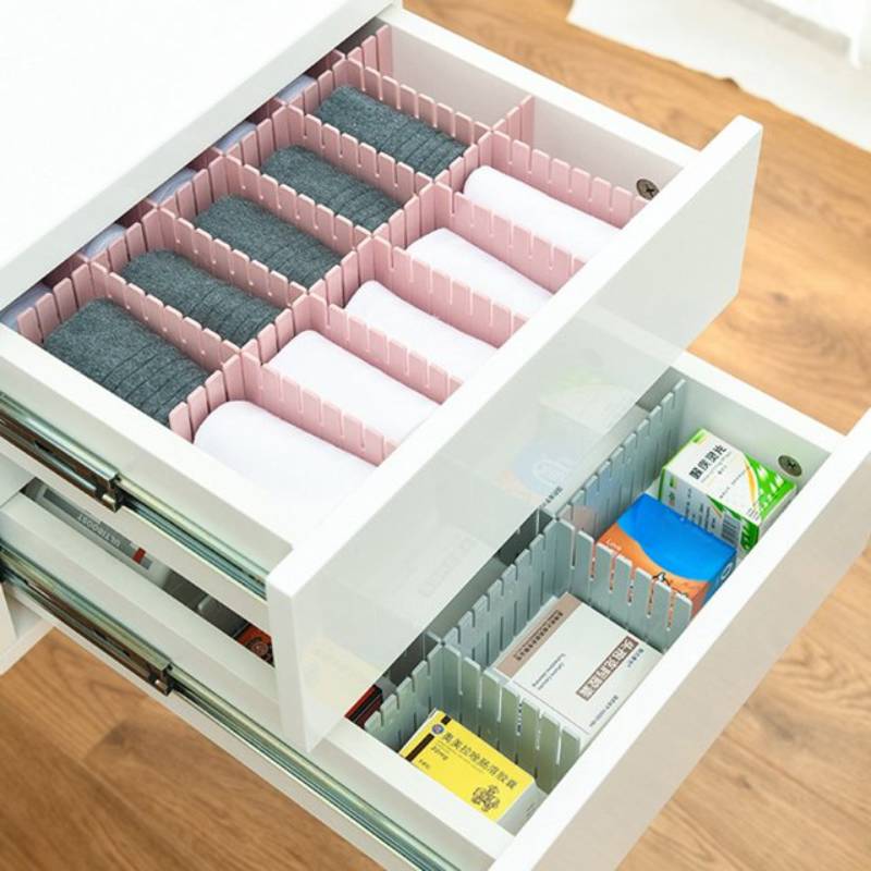 Organisateur de tiroir adjustable 3PCS – Image 2