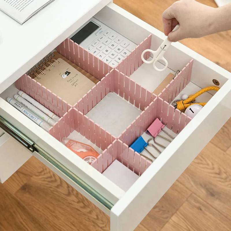 Organisateur de tiroir adjustable 3PCS – Image 3