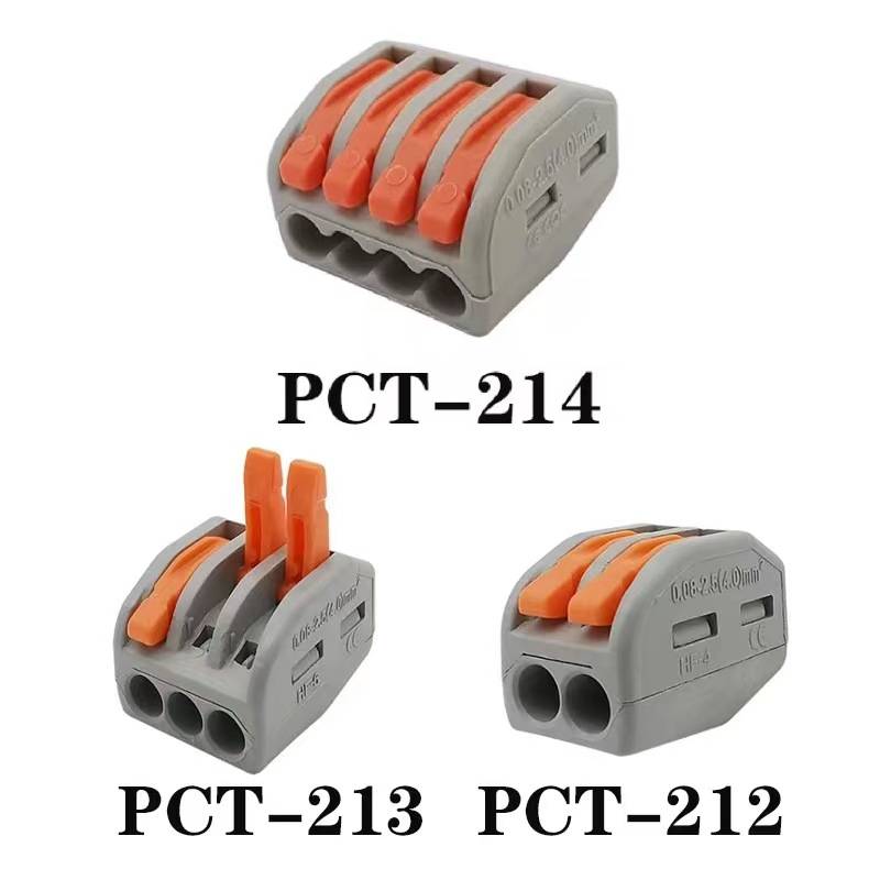 Lot de 12 Domino WAGO Gris 2/3/4 pins