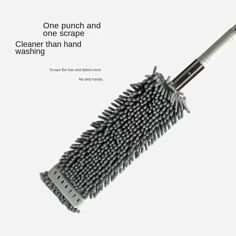 Balai microfibre essoreur rotatif en chenille – Image 2