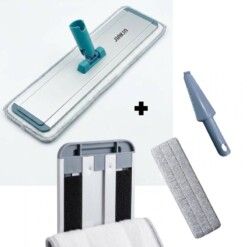 Alternative view of Tête balai Scratch rotatif avec rechange JIAXIN