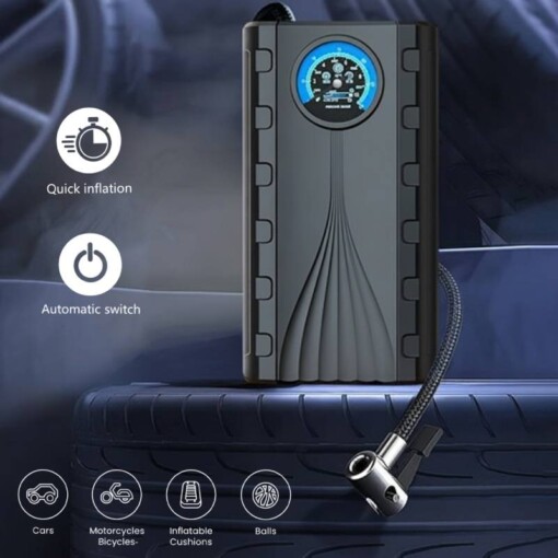 Compresseur véhicule portable 12V 150PSI