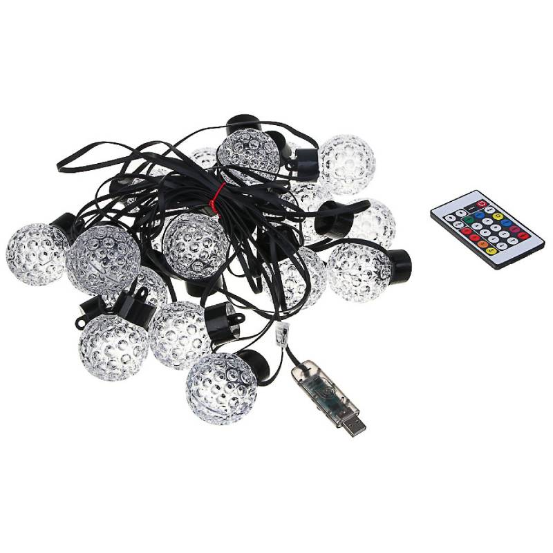 Guirlande bulles de Crystal RGB ambiante télécommandé avec application mobile – Image 2