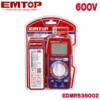 Multimètre digital 600V 10A EMTOP EDMR536002