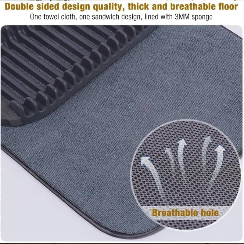 Egouttoir vaisselle multifonction pliable – Image 5