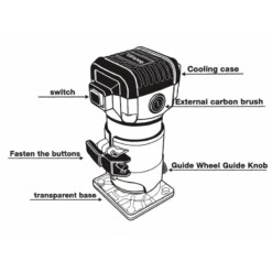 Alternative view of Paumelleuse Electrique 600W FIXTOP