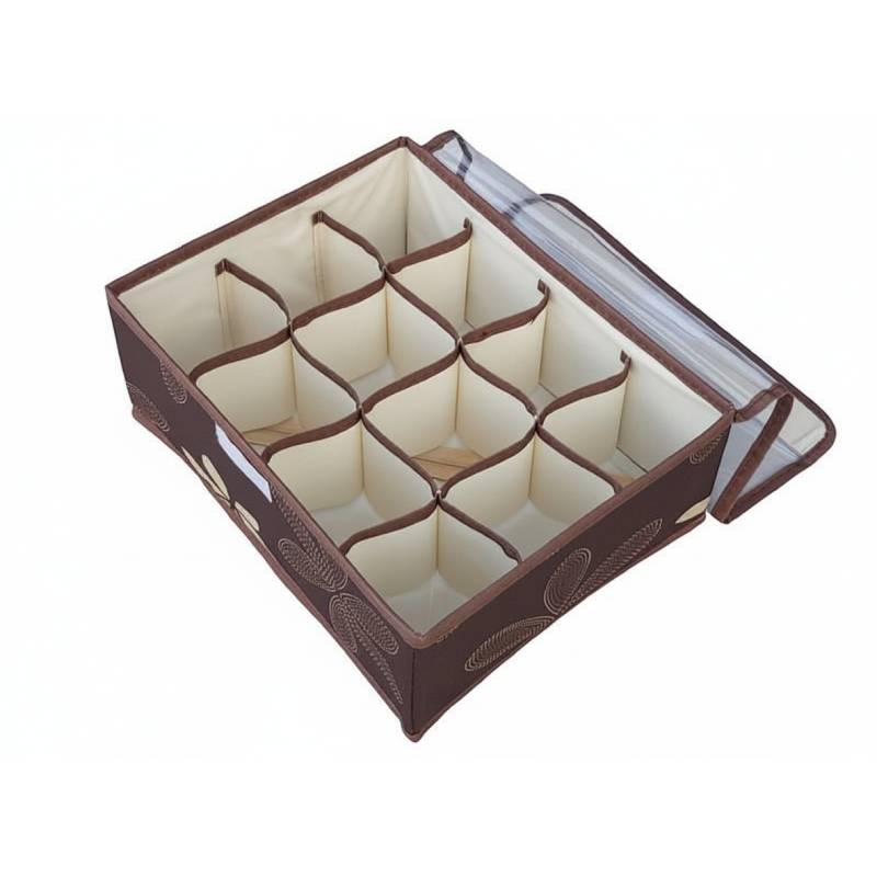 Set de rangement sous vêtements avec couvert transparent 3PCS – Image 3