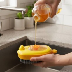 Alternative view of Brosse à vaisselle et évier avec distributeur de savon