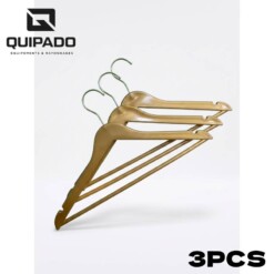 Lot de 3 cintres London en plastique QUIPADO