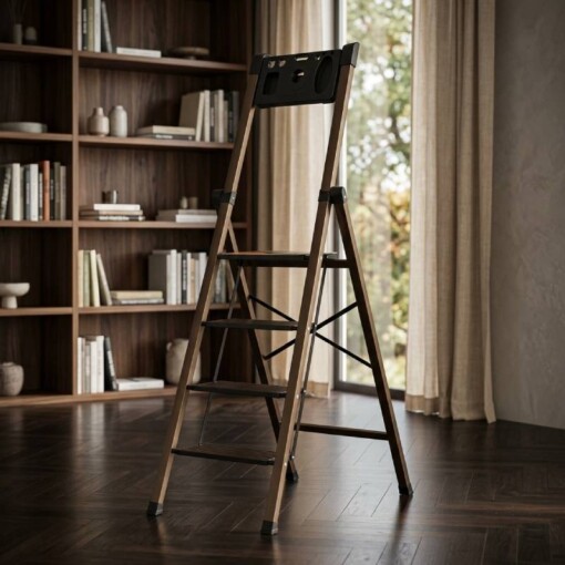 Escabeau en Aluminium 4 Marches BEETRO TC0407