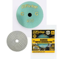 Disque de meulage à l'eau au diamant 4" FIXTOP
