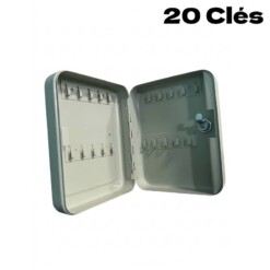 Alternative view of Boîte à clés métallique Beige 20x16x5.5 cm 20 Clés