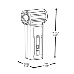 Alternative view of Mini Aspirateur Souffleur CROWN CT26064