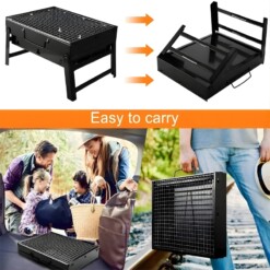 Alternative view of Barbecue Portable et Pliable "Valise" 3523