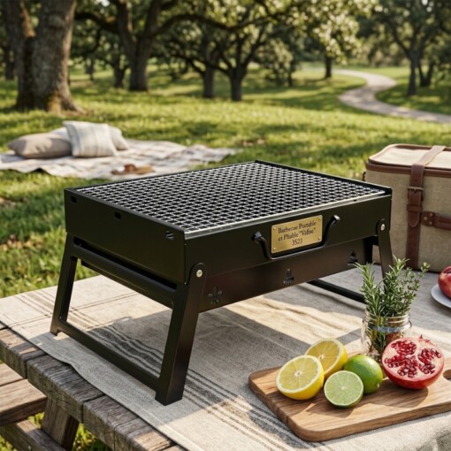 Barbecue Portable et Pliable "Valise" 3523