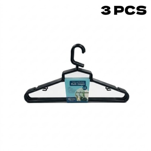 Cintre plastique KAMELIA 3PCS