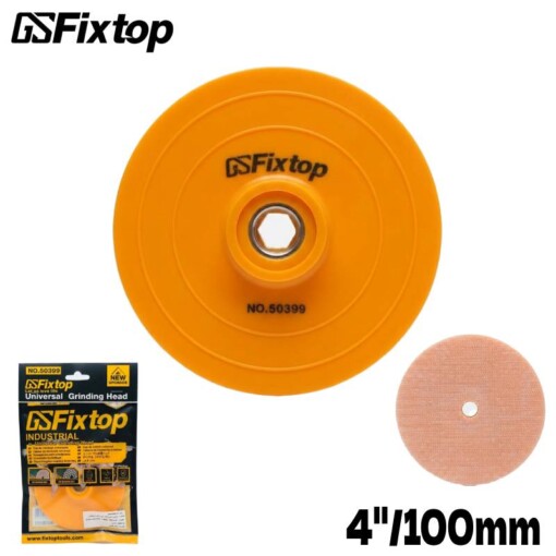 Tête de meulage scratch universelle 4" 100mm FIXTOP 50399