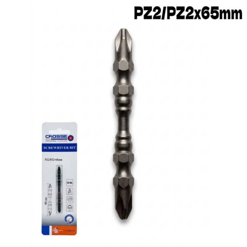 Embout de tournevis Double PZ2/PZ2 65mm