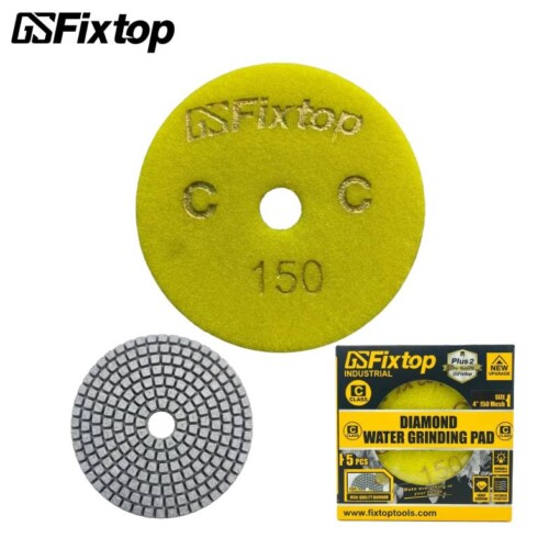 Disque de meulage à l’eau au diamant 4″ FIXTOP 150