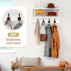 Alternative view of Porte objets mural triple en Aluminium