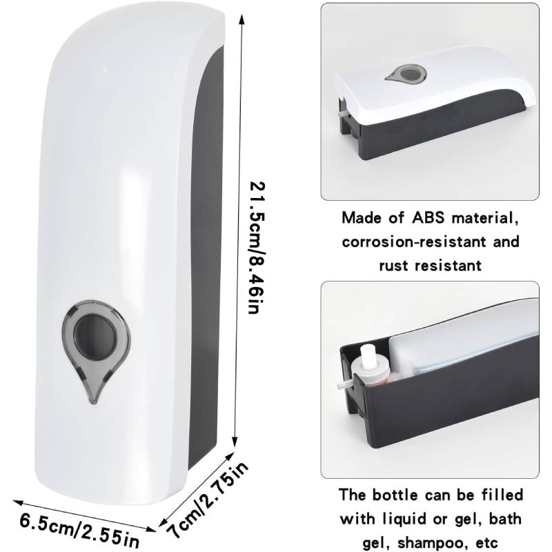 Distributeur Savon liquide manuel mural – Image 4