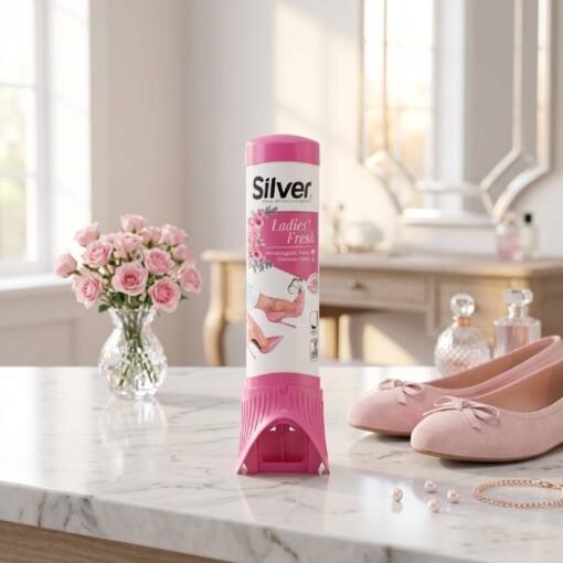 Désodorisant chaussures Femmes 100ml SILVER 48h