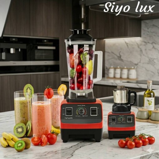 Robot mixeur mélangeur multifonction 15 Vitesses 2L 2200W