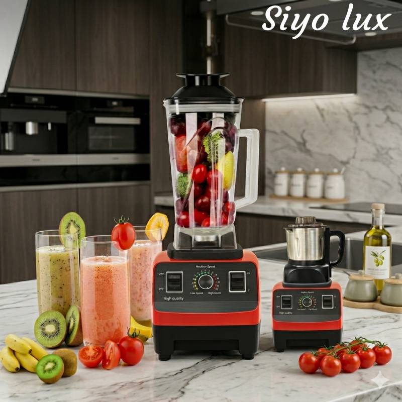 Robot mixeur mélangeur multifonction 15 Vitesses 2L 2200W