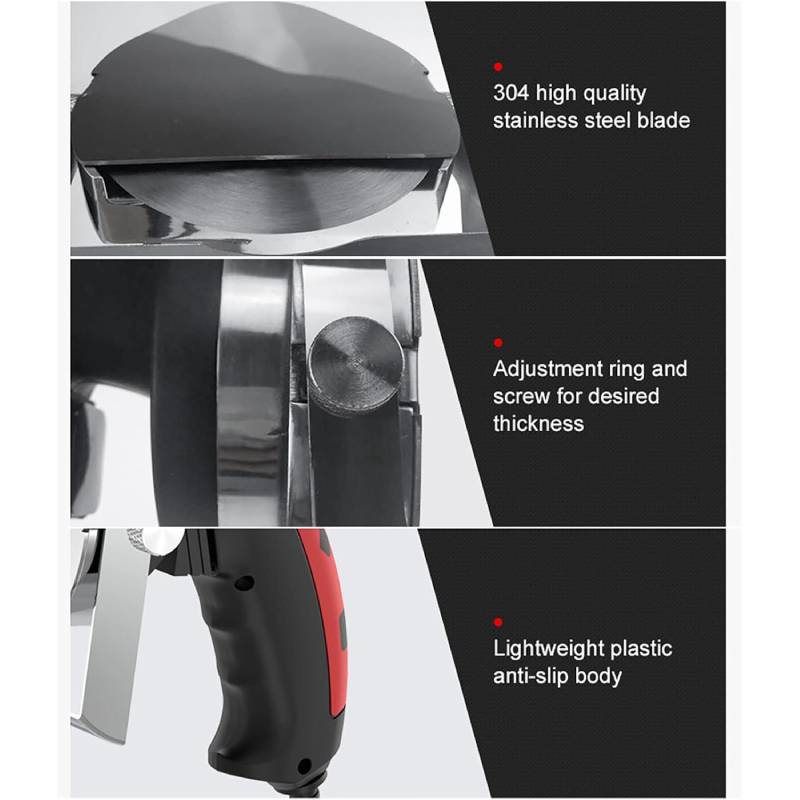 Trancheuse électrique de kebab turque 80W – Image 4