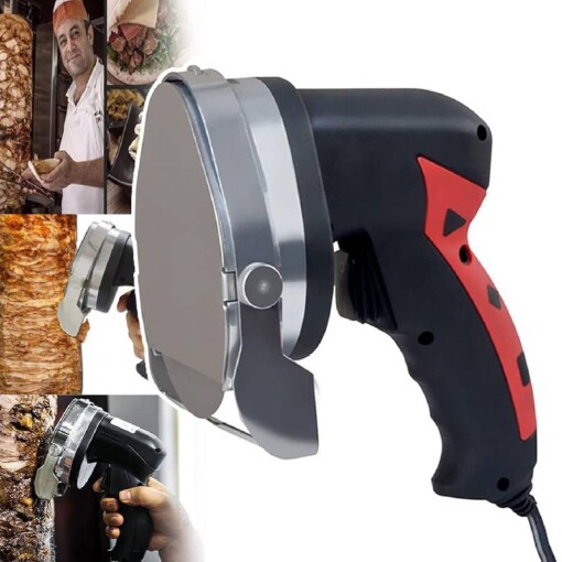 Trancheuse électrique de kebab turque 80W