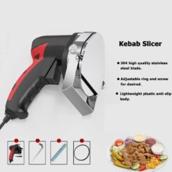 Alternative view of Trancheuse électrique de kebab turque 80W