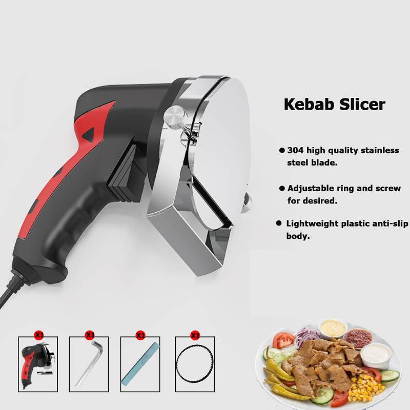 Trancheuse électrique de kebab turque 80W – Image 2
